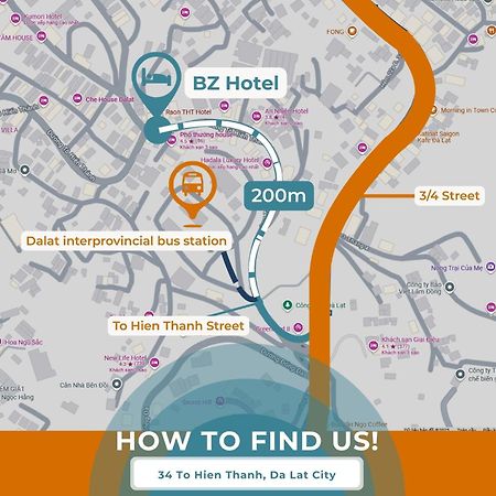 Bz Hotel Да Лат Екстериор снимка